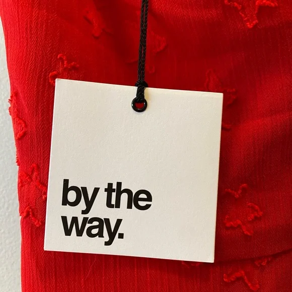 🆕 REVOLVE by the way. Makayla Star Mini Dress in Red - Picture 9 of 10